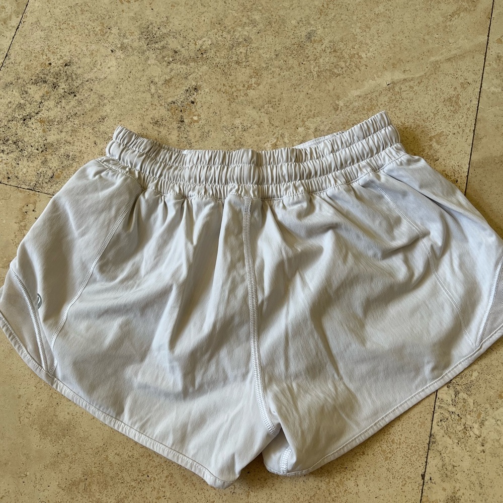 Lulu lemon size small white shorts